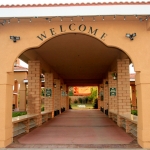 Entrance walkway