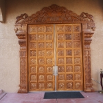 Temple door